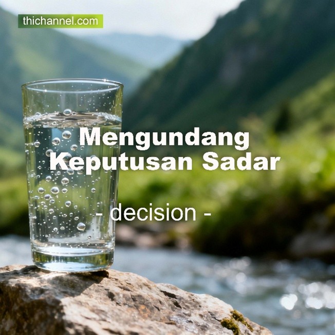 mengundang keputusan sadar