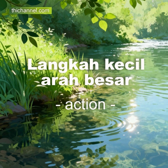 langkah kecil arah besar